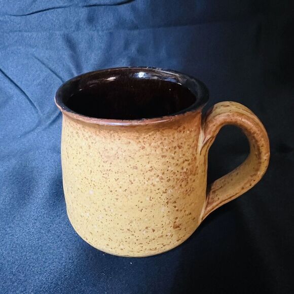 RARE Pottery ROBIN HOOD Mug Cup Hand Made OOAK - Picture 3 of 9